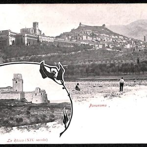 ac2592  - CARTOLINA  D'EPOCA - Perugia Provincia - ASSISSI