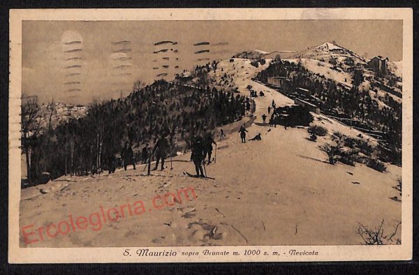 ae5290 - CARTOLINA D'EPOCA - Como Provincia - San Maurizio  1934