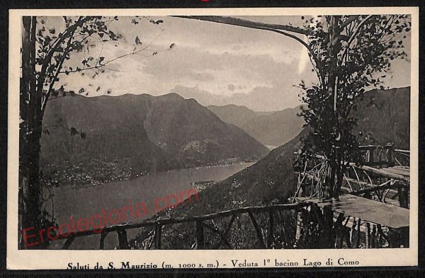 ae5291 - CARTOLINA D'EPOCA - Como Provincia - San Maurizio   1939