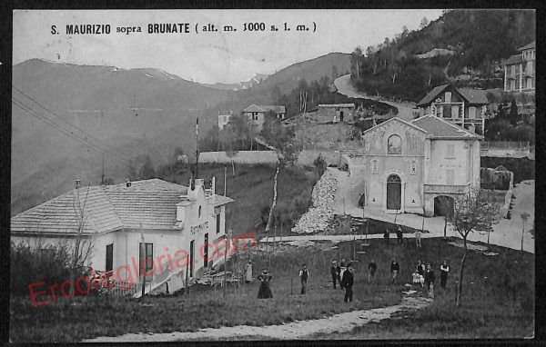 ae5292 - CARTOLINA D'EPOCA - Como Provincia - San Maurizio   1912