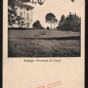 ae5295 - CARTOLINA D'EPOCA - Como Provincia - Solzago
