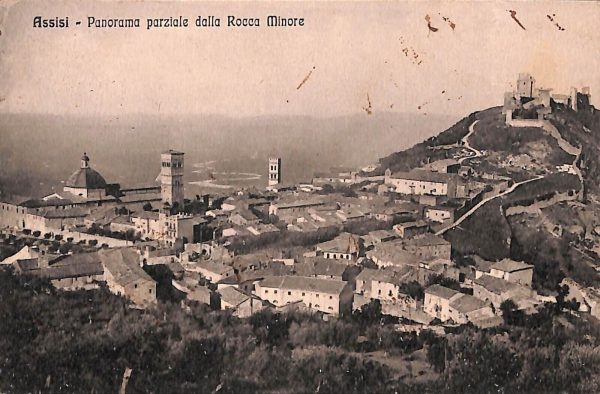 ac2593  - CARTOLINA  D'EPOCA - Perugia Provincia - ASSISSI  1932