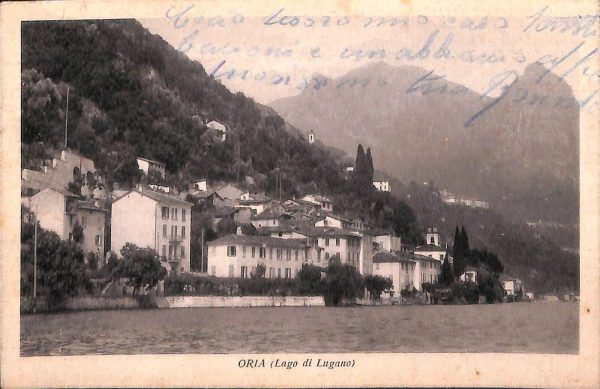 ab6439 - CARTOLINA  D'EPOCA - Como Provincia : ORIA