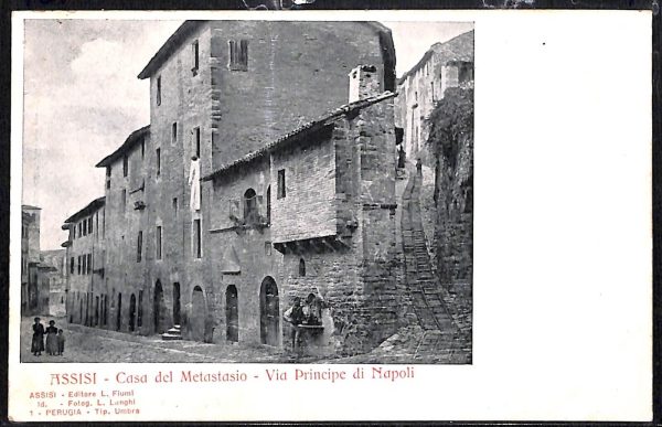 ac2599  - CARTOLINA  D'EPOCA - Perugia Provincia - ASSISSI