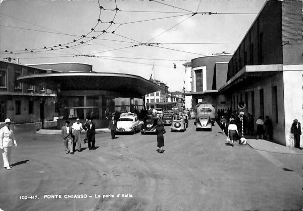 ab6444 - CARTOLINA  D'EPOCA - Como Provincia : PONTE CHIASSO