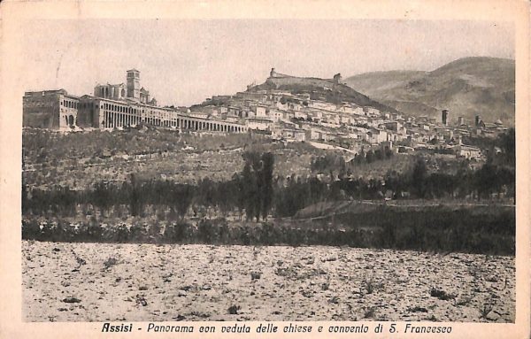 ac2602  - CARTOLINA  D'EPOCA - Perugia Provincia - ASSISSI