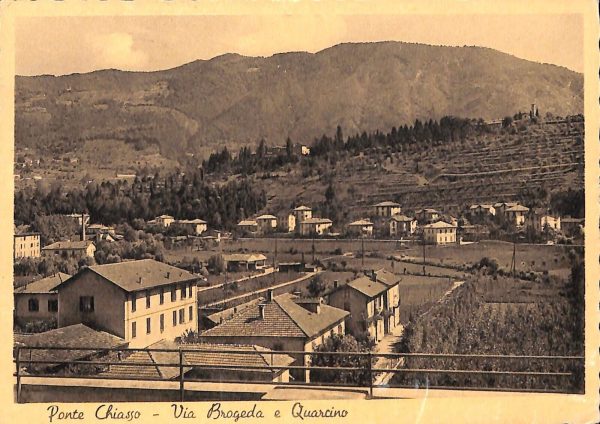 ab6445 - CARTOLINA  D'EPOCA - Como Provincia : PONTE CHIASSO 1938