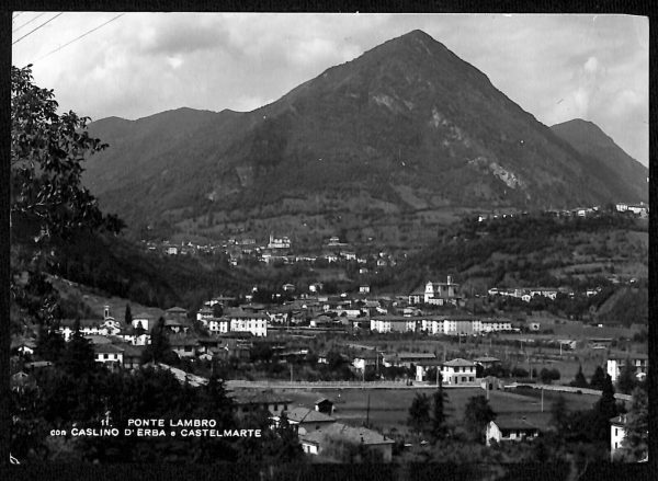 ab6446 - CARTOLINA  D'EPOCA - Como Provincia : PONTE LAMBRO