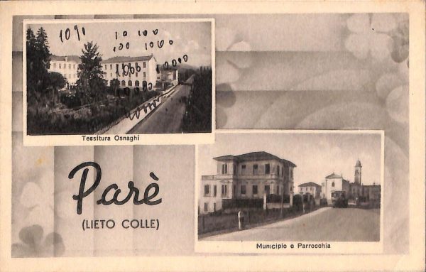 ab6451 - CARTOLINA  D'EPOCA - Como Provincia : Parè