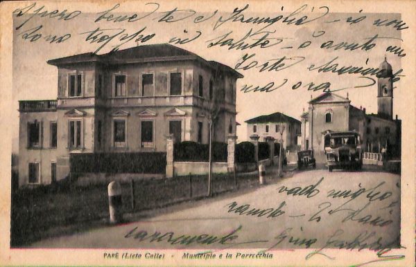 ab6453 - CARTOLINA  D'EPOCA - Como Provincia : Parè