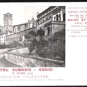 ac2612 - CARTOLINA  D'EPOCA - Perugia Provincia - ASSISSI