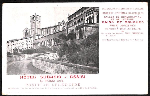 ac2612 - CARTOLINA  D'EPOCA - Perugia Provincia - ASSISSI