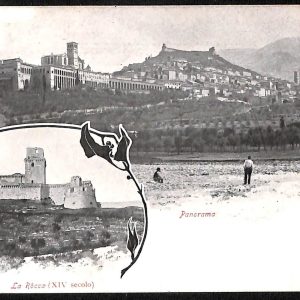 ac2613 - CARTOLINA  D'EPOCA - Perugia Provincia - ASSISSI