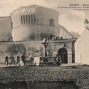 ab4730 -  CARTOLINA  D'EPOCA -  Cuneo Provincia -  SALUZZO  1913