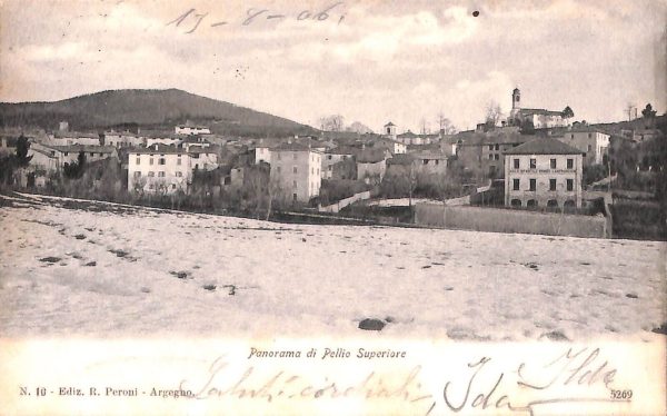 ab6468 - CARTOLINA  D'EPOCA - Como Provincia : PELLIO SUPERIORE 1906