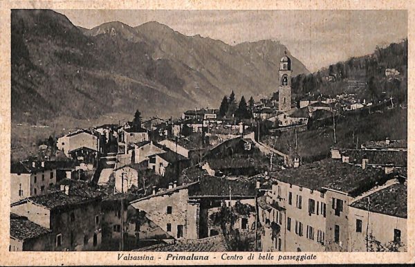 ab6469 - CARTOLINA  D'EPOCA - Como Provincia : PRIMALUNA 1938