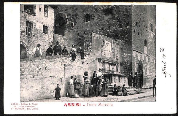 ac2627 - CARTOLINA  D'EPOCA - Perugia Provincia - ASSISSI