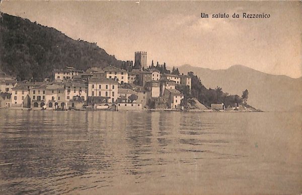 ab6473 - CARTOLINA  D'EPOCA - Como Provincia : PEZZONICO 1914