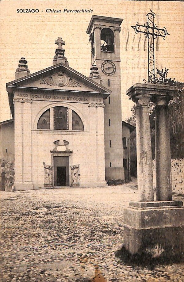 ab6488 - CARTOLINA  D'EPOCA - Como Provincia : SOLZAGO