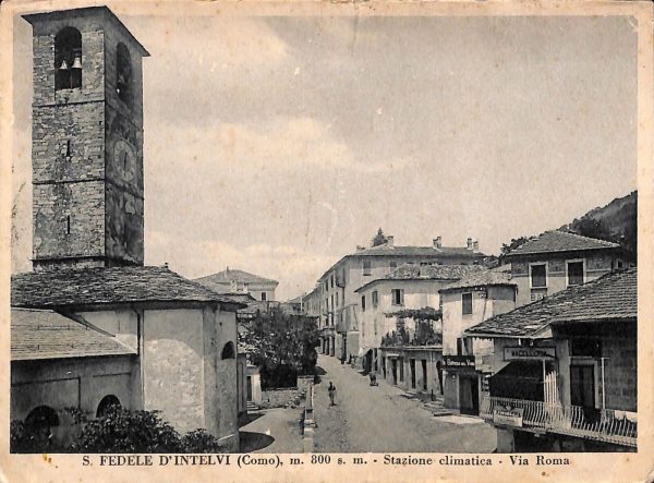 ab6507 - CARTOLINA  D'EPOCA - Como Provincia : S. FEDELE D'INTELVI