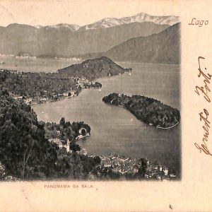 ab6515 - CARTOLINA  D'EPOCA - Como Provincia : SALA 1900