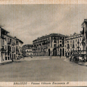 ab4739 -  CARTOLINA  D'EPOCA -  Cuneo Provincia -  SALUZZO