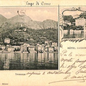 ab6524 - CARTOLINA  D'EPOCA - Como Provincia : TREMEZZO 1900