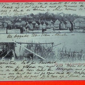 aa7512  - Ansichtskarten VINTAGE  POSTCARD: GERMANY Deutschland -  LUNEBURG 1907