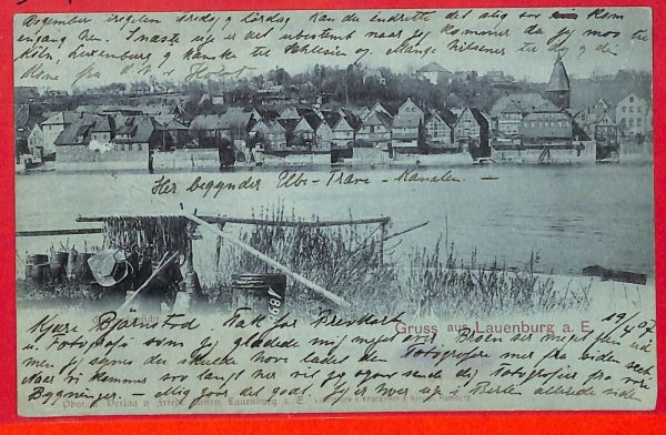 aa7512  - Ansichtskarten VINTAGE  POSTCARD: GERMANY Deutschland -  LUNEBURG 1907