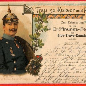 aa7524  - Ansichtskarten VINTAGE  POSTCARD: GERMANY Deutschland - LUBECK  Kaiser