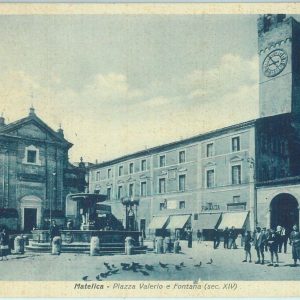 85673a  - CARTOLINA d'Epoca: MACERATA -  MATELICA  1946  - Affrancatura Mista!!