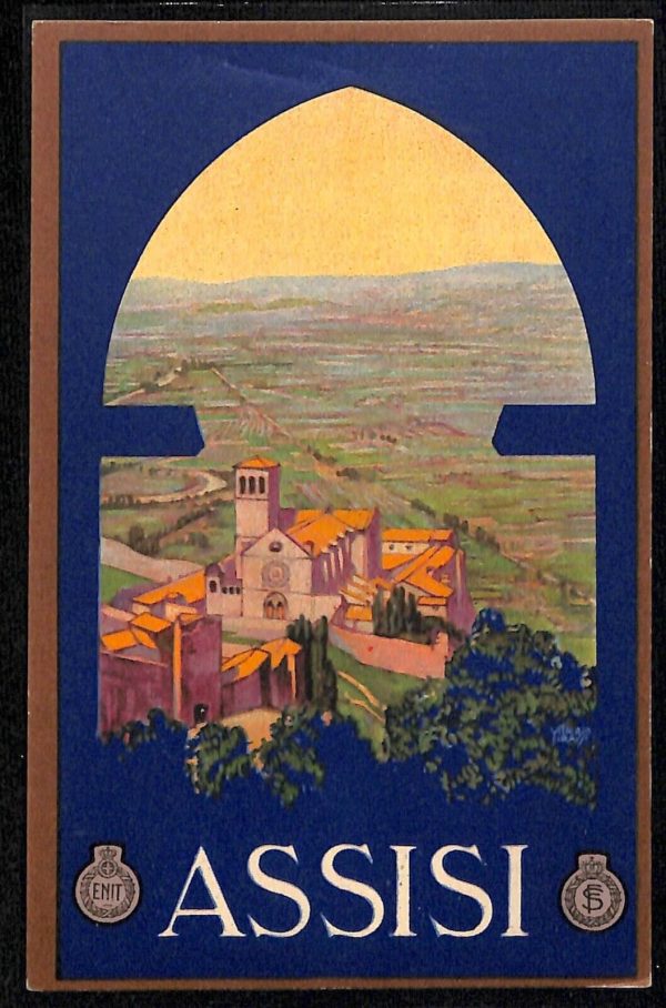 ac2657 - CARTOLINA  D'EPOCA - Perugia Provincia - ASSISSI