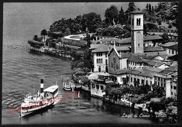 ae5298 - CARTOLINA D'EPOCA - Como Provincia - Torno   1957