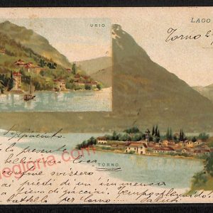 ae5299 - CARTOLINA D'EPOCA - Como Provincia - Torno   1901