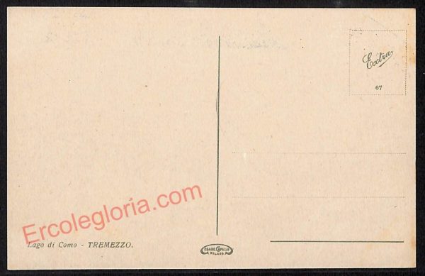 ae5301 - CARTOLINA D'EPOCA - Como Provincia - Tremezzo - immagine 2