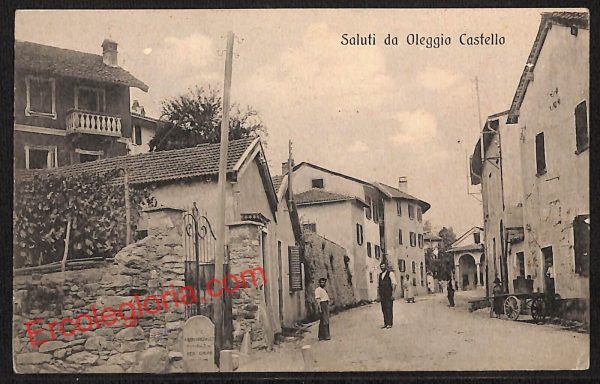 ah4011 - CARTOLINA D'EPOCA - Novara Provincia - Oleggio