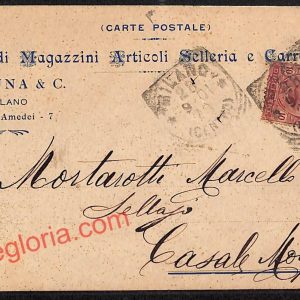 ag9233 - STORIA POSTALE - Milano Città - A. Rejna