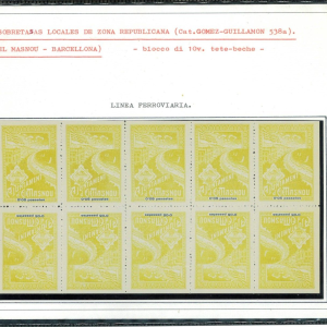 P3101 - SPAIN , CIVIL WAR, NATIONAL SIDE , EL MASNOU