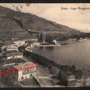 ah4017 - CARTOLINA D'EPOCA - Novara Provincia - Lesa