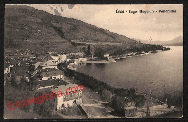 ah4017 - CARTOLINA D'EPOCA - Novara Provincia - Lesa