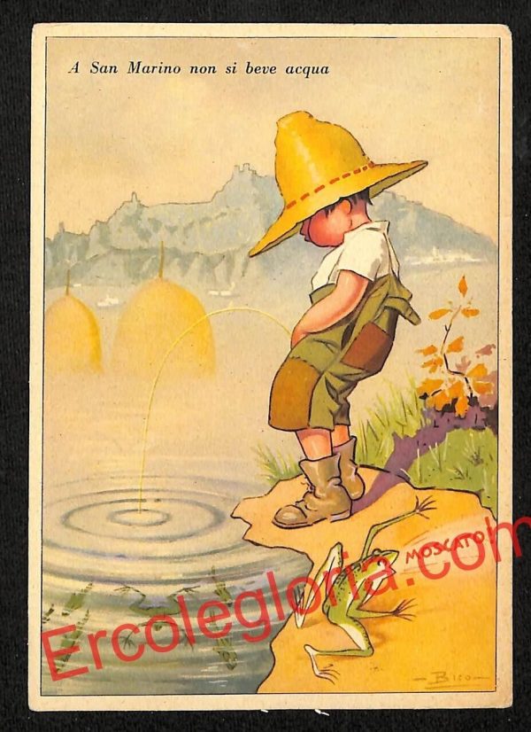 ai4900 - CARTOLINA D'EPOCA - San Marino