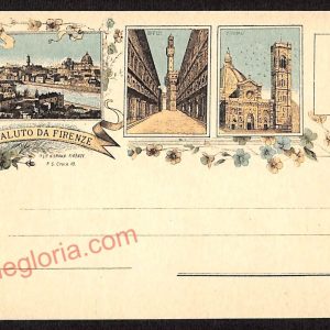 ae7118 - CARTOLINA D'EPOCA - Firenze Città