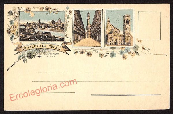 ae7118 - CARTOLINA D'EPOCA - Firenze Città