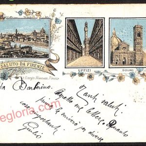 ae7119 - CARTOLINA D'EPOCA - Firenze Città
