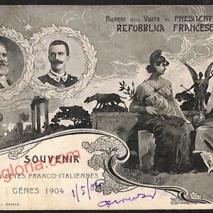 ag1141 - CARTOLINA D'EPOCA - Genova Città