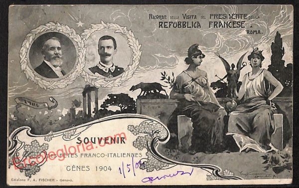 ag1141 - CARTOLINA D'EPOCA - Genova Città