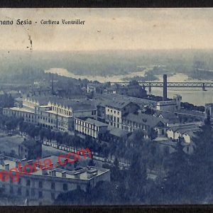 ah4019 - CARTOLINA D'EPOCA - Novara Provincia - Romagnano Sesia