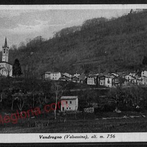 ae5306 - CARTOLINA D'EPOCA - Como Provincia - Vendrogno