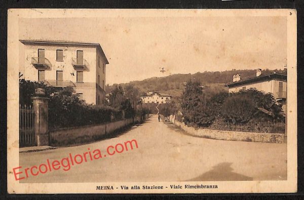 ah4021 - CARTOLINA D'EPOCA - Novara Provincia - Meina