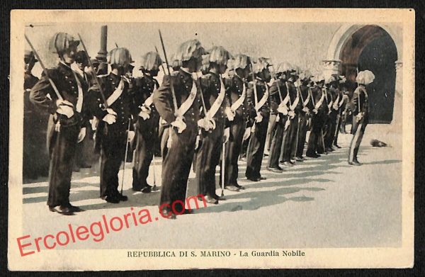 ai4905 - CARTOLINA D'EPOCA - San Marino - La Guardia Nobile